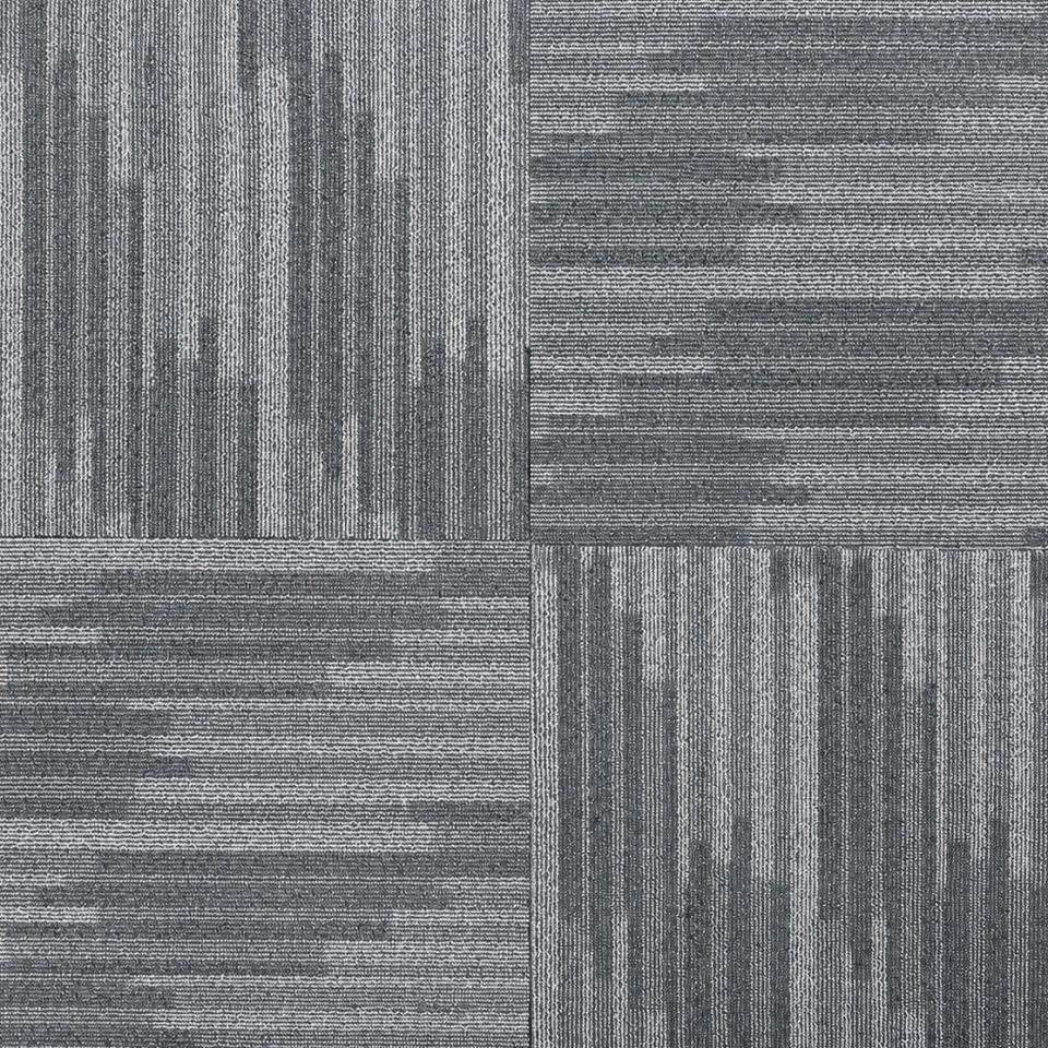 Urban Grey — Şehir Esintili Gri Karo Halı